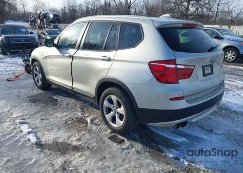 2011 BMW X3 xDrive28I из США, поврежденный, VIN 5UXWX5C58BL708118